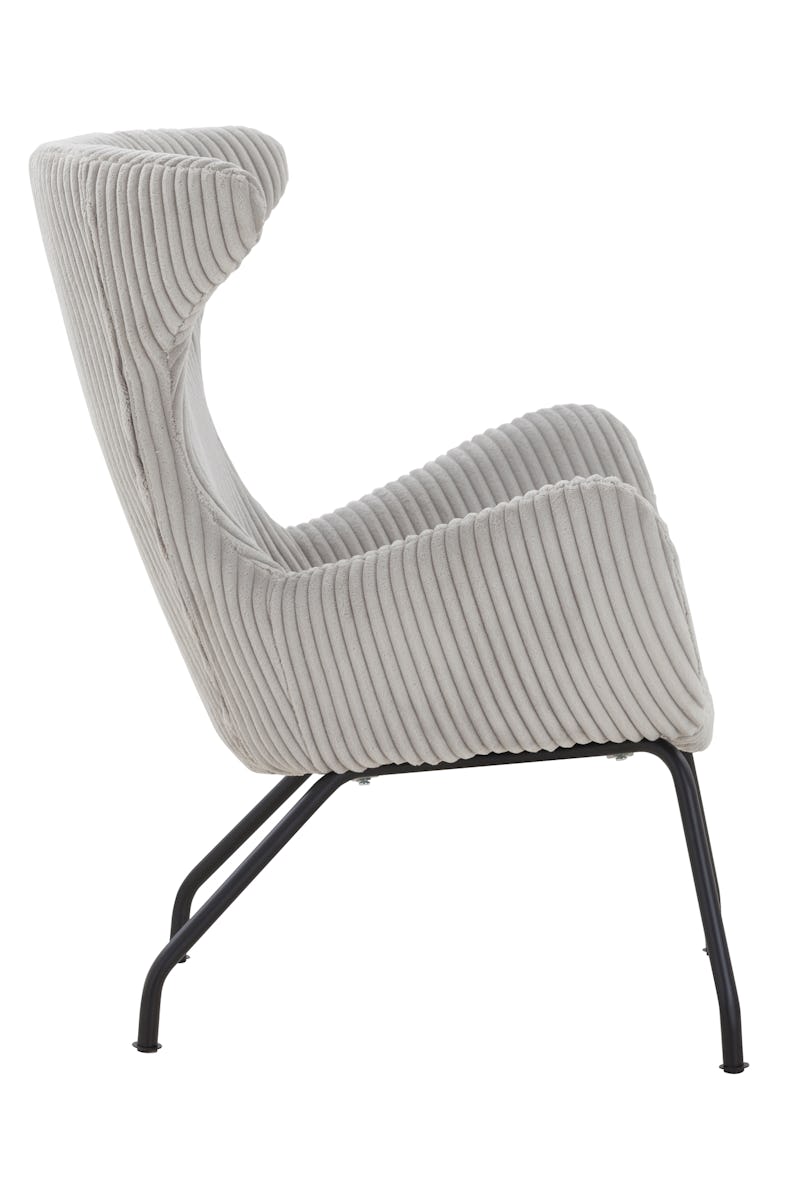| B | grau Gestell x | 96 METRO | 78 T Relax-Sessel Bezug Texturstoff Metall x 77 H cm schwarz Marktplatz SalesFever