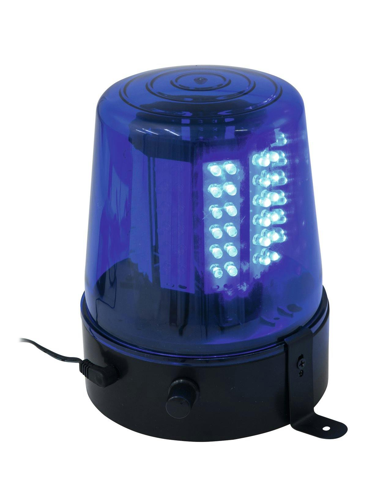 Polizeilicht Feuerwehrlicht LED BLAU - 108 LEDs - regelbar, inkl. Netzteil