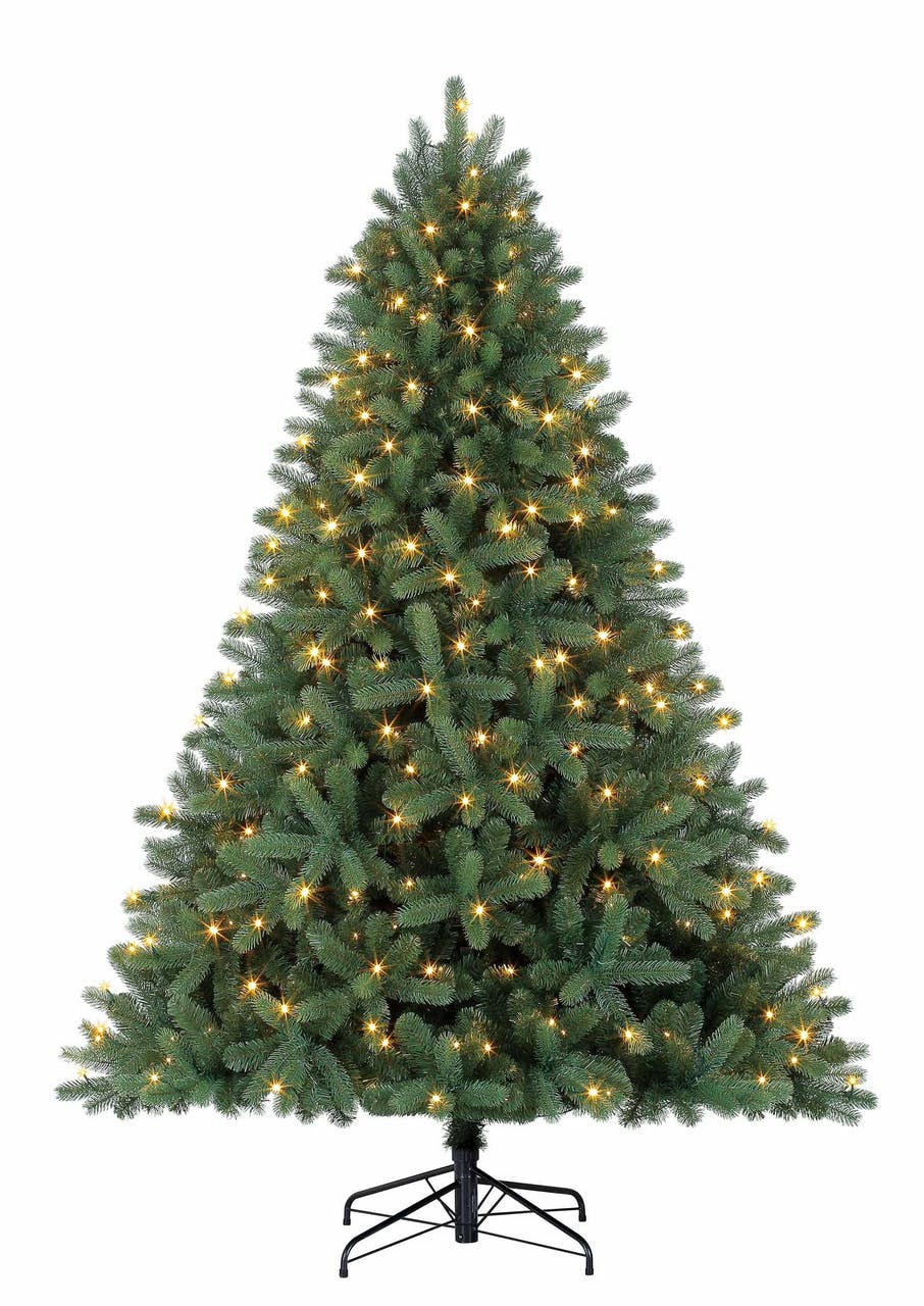 Tarrington House Árbol de Navidad con LEDS, metal/PVC, 210 x Ø 150 cm,  verde | MAKRO Marketplace