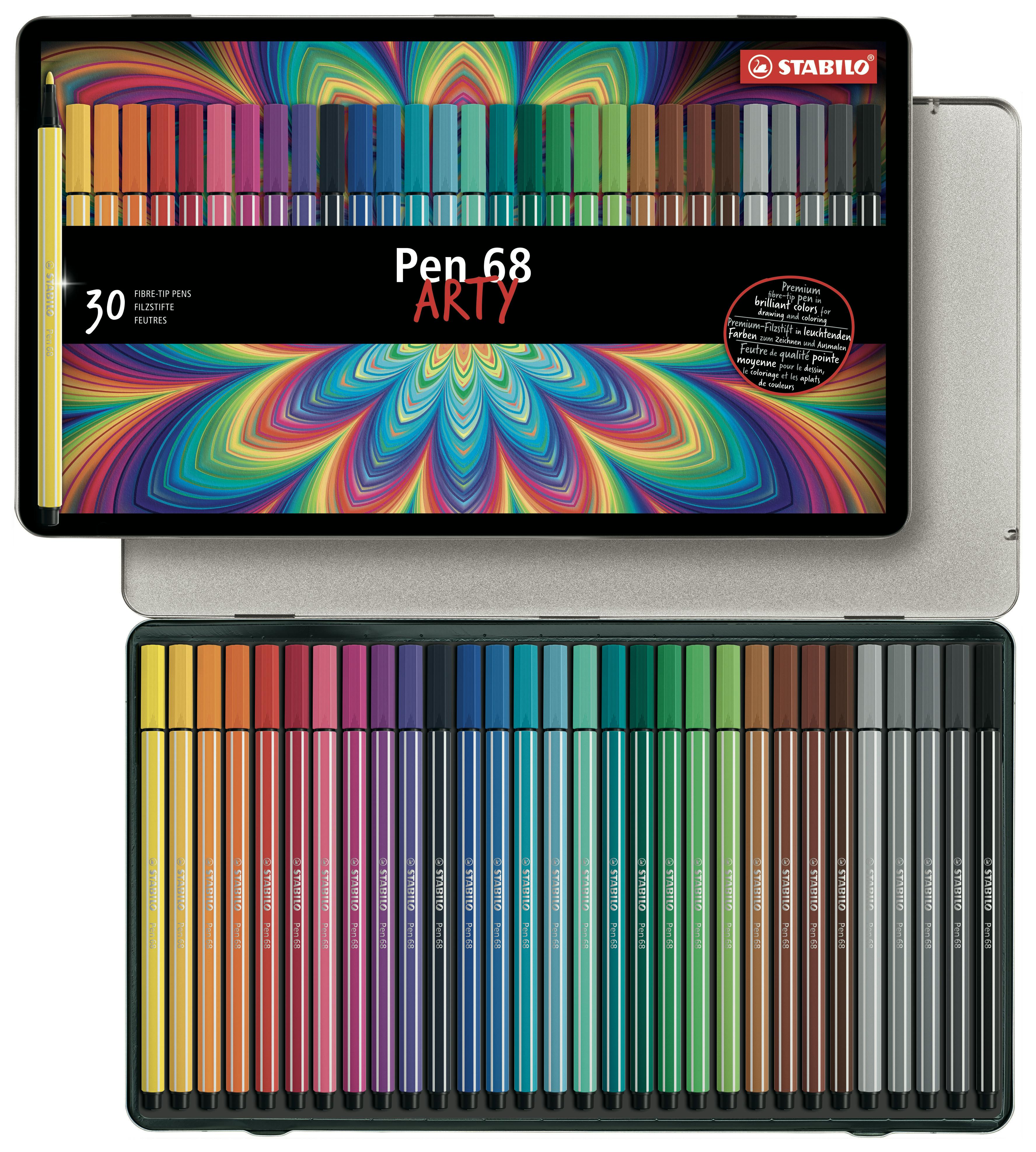 SET 30 Pen 68 SET 30 Pen 68 DONT 6 FLUO - Dessiner - Colorier - Peindre