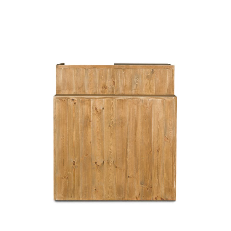 Comptoir de caisse en bois 0,6 x 0,8 m