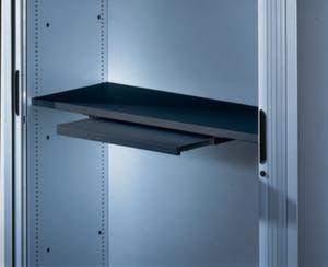 Fachboden m. Auszugplatte, f. Rollladenschrank, f. Schrank B 1200mm