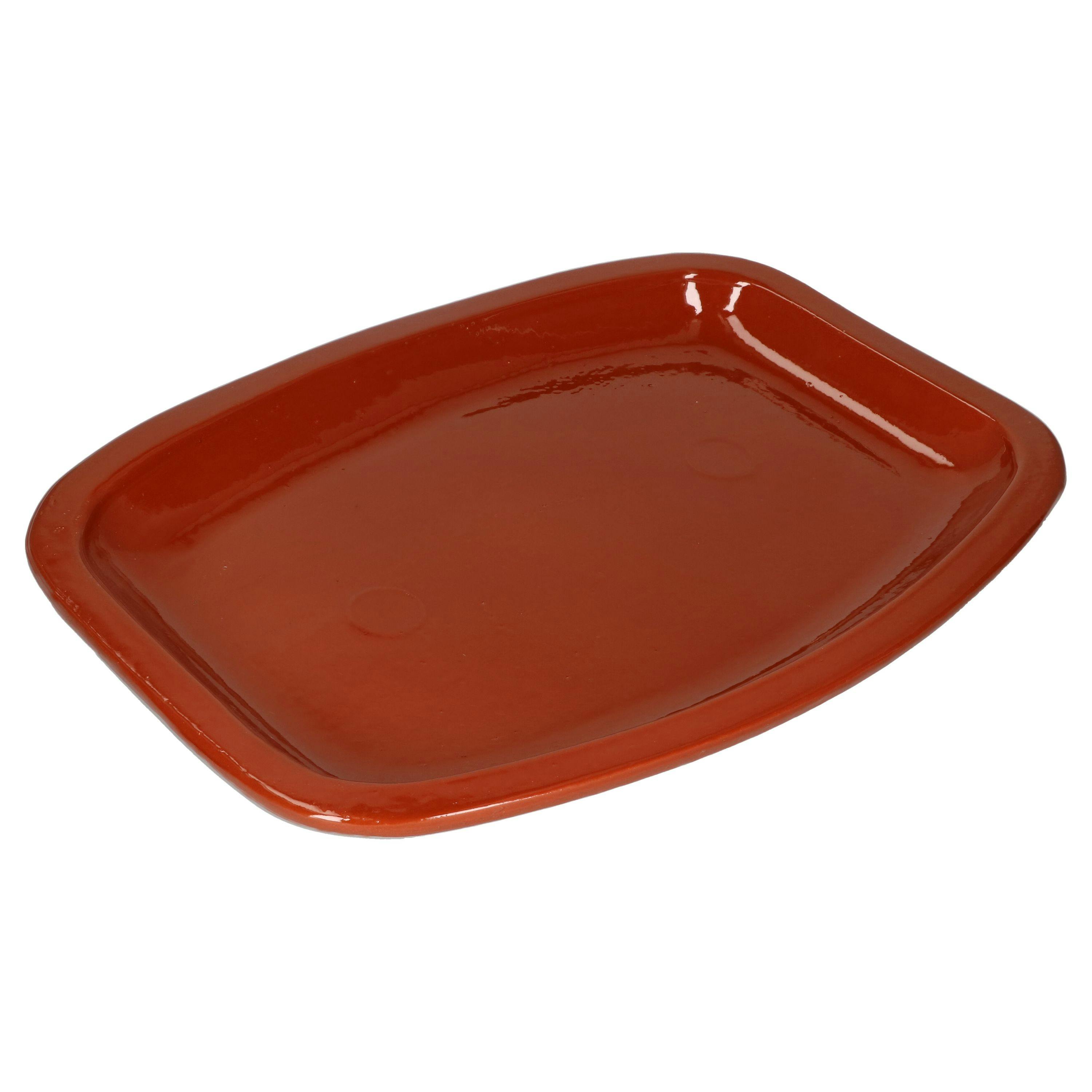 Servierplatte Ton 35x26cm - 99525 | METRO