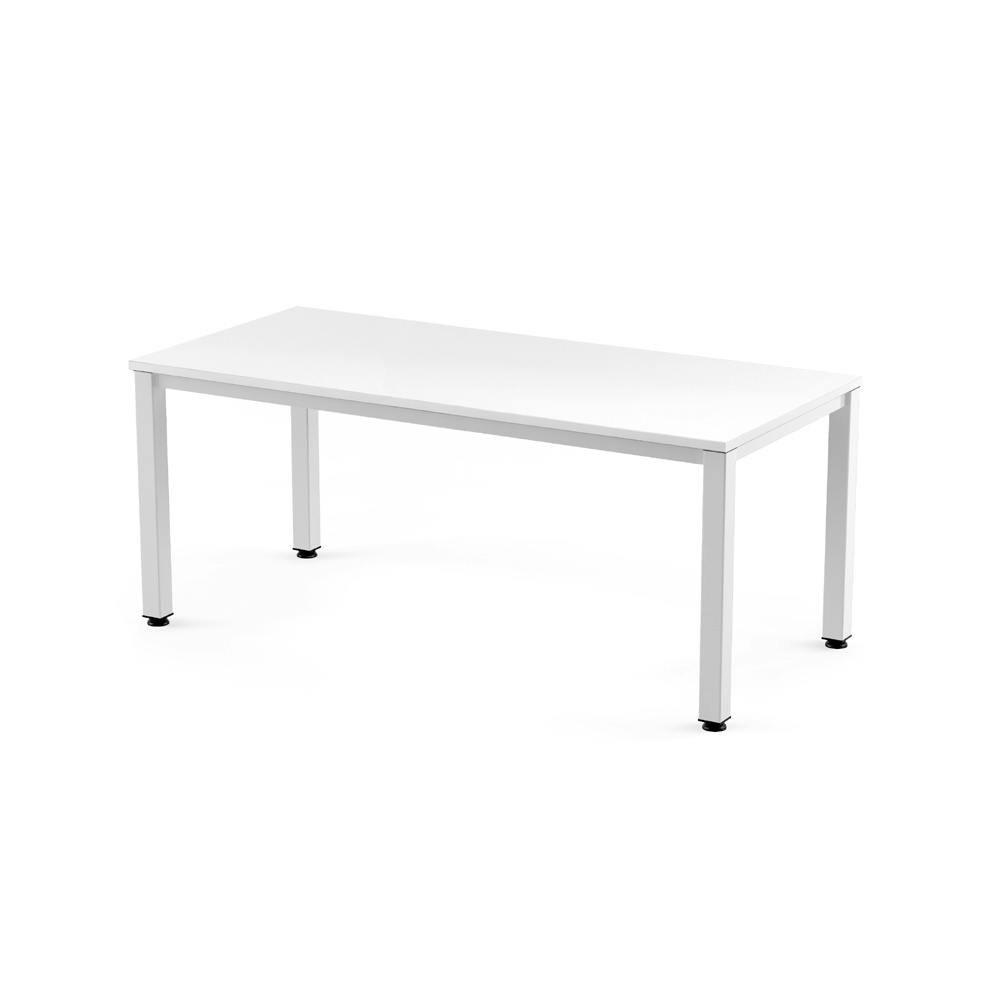 Rocada mesa de oficina serie executive 200x80 blanco/blanco