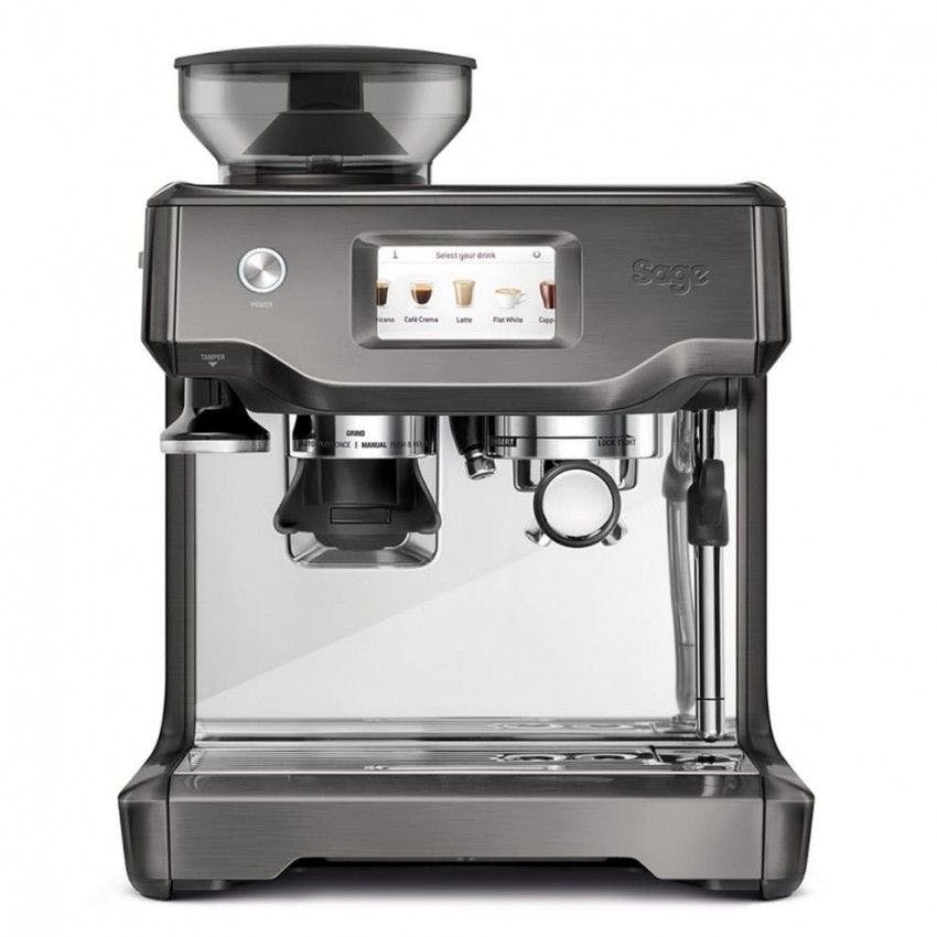 Cafetera the barista touch acero inox negro SAGE