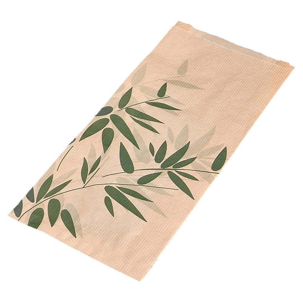 250 Unités Sachets Boulangerie 'Feel Green' 2 Kg 32 G/M2 19+8X35 Cm