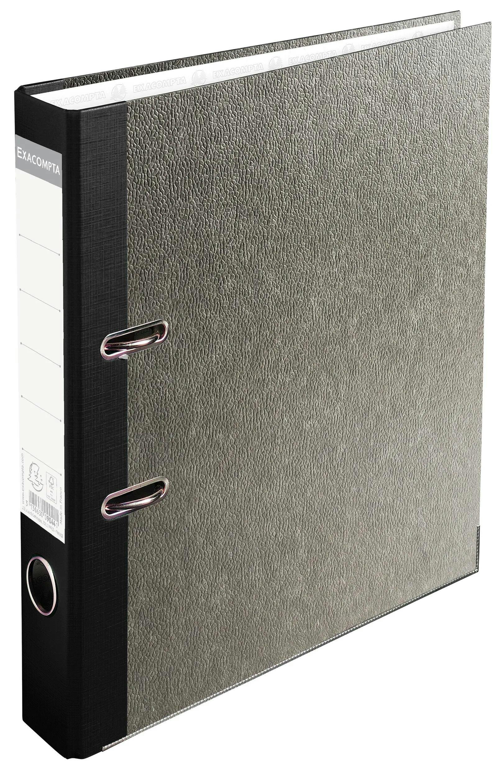 Exacompta Caja de 20 A4 Archivadores papel jaspeado Prem'Touch