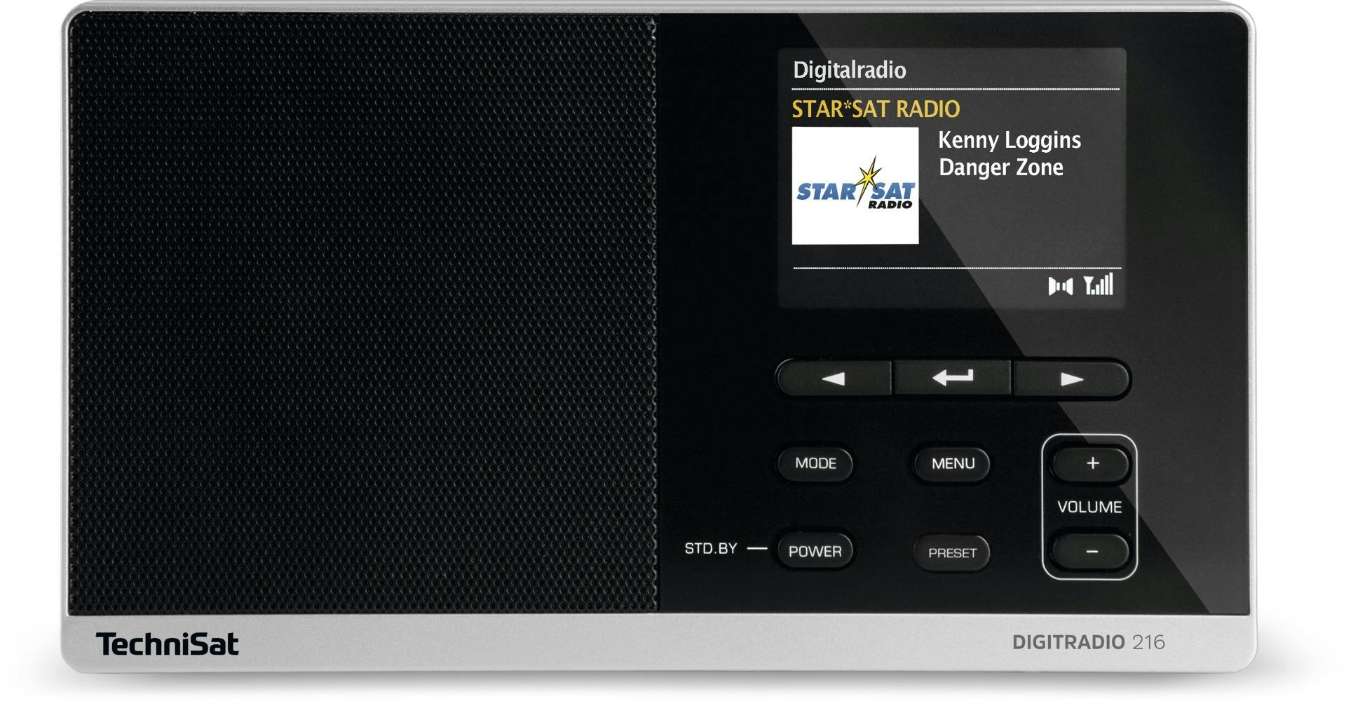 TechniSat DIGITRADIO 216 portable DAB+ en FM radio zwart Makro