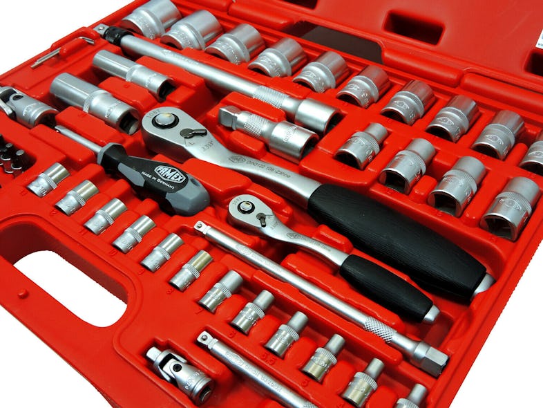 Profi mit Alu und Werkzeug Werkzeugkoffer METRO | Feinzahnknarren 720-18 Marktplatz FAMEX Steckschlüsselsatz bestückt 108 mit
