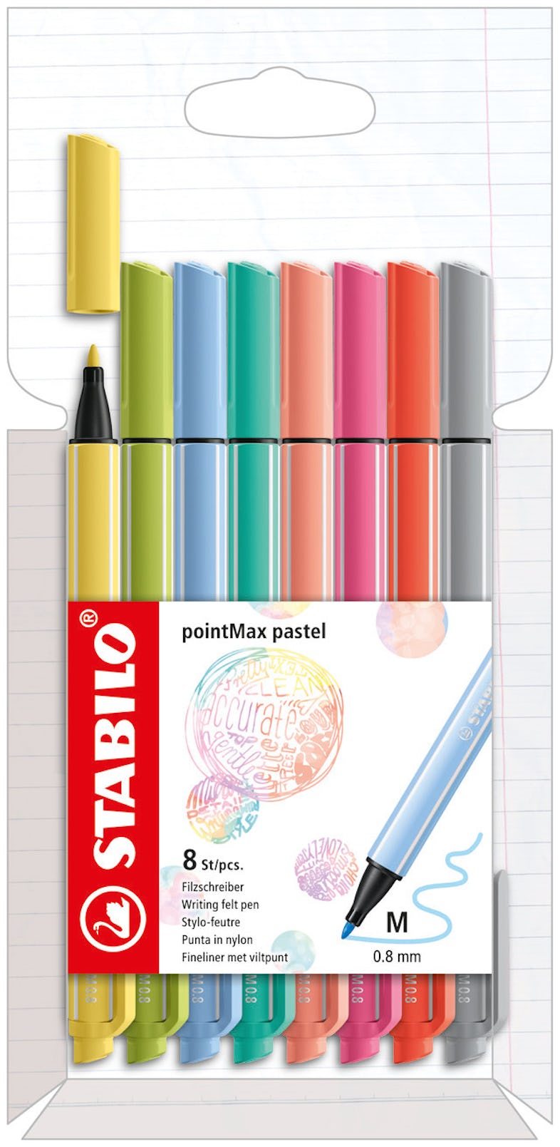 STABILO pointMax 24 stylos feutres 0.8 mm - Stylo & feutre
