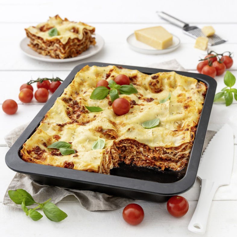 Plat à lasagnes avec charnière 33x22,5cm zenker deluxe - RETIF