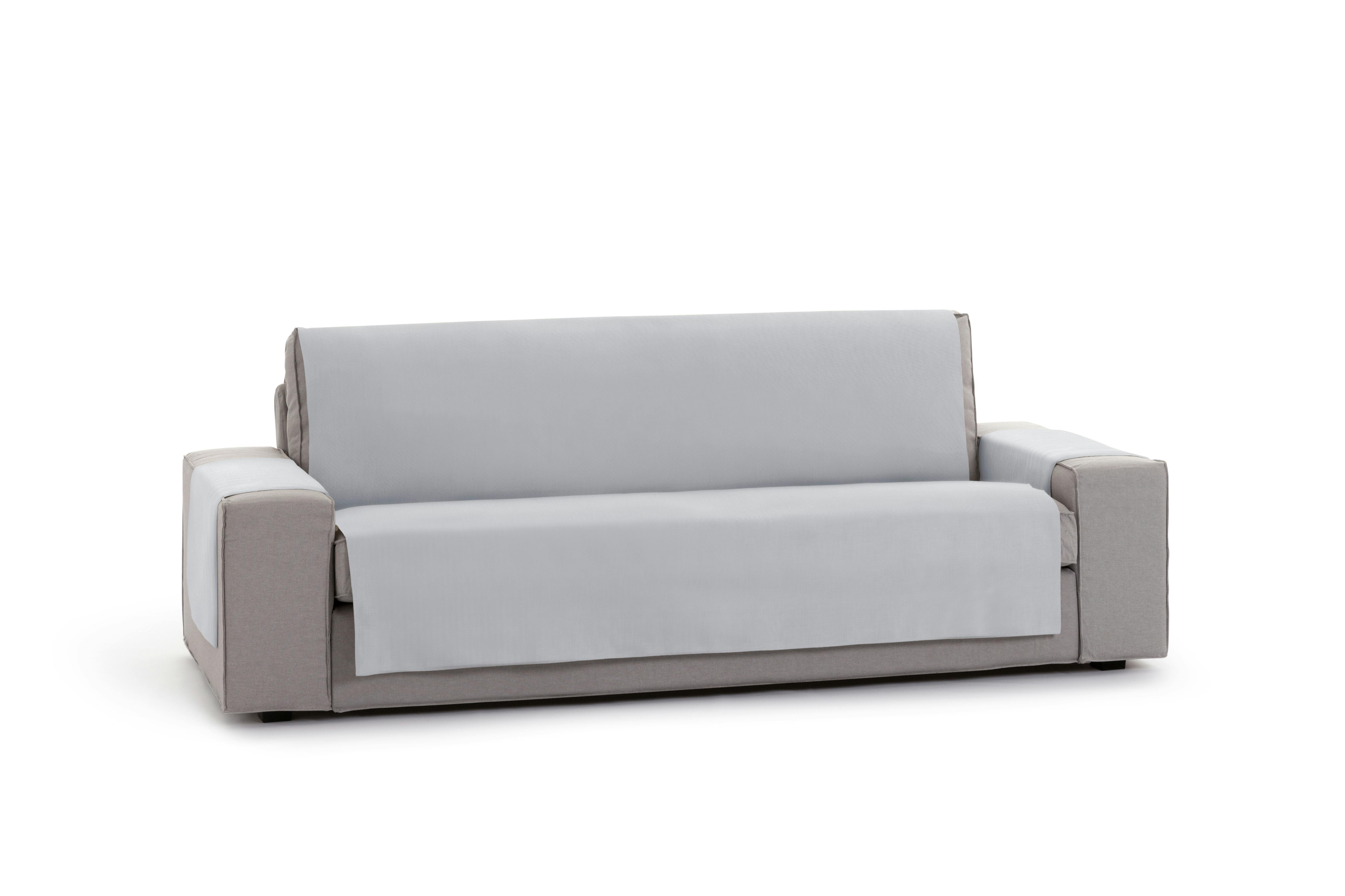 Funda cubre sofa para sofa 4 plazas Leire Color 06 Gris MAKRO