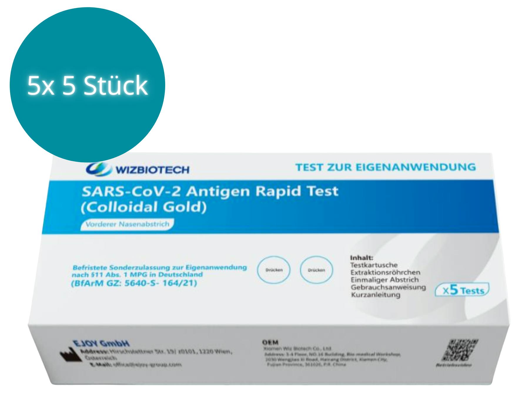 Schnelltest , Omikron Variante Auch Nachweisbar , Test Antigen ...