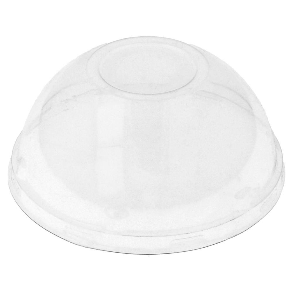Couvercle pour coupelle onctuose rond blanc plastique Ø 8,2 cm