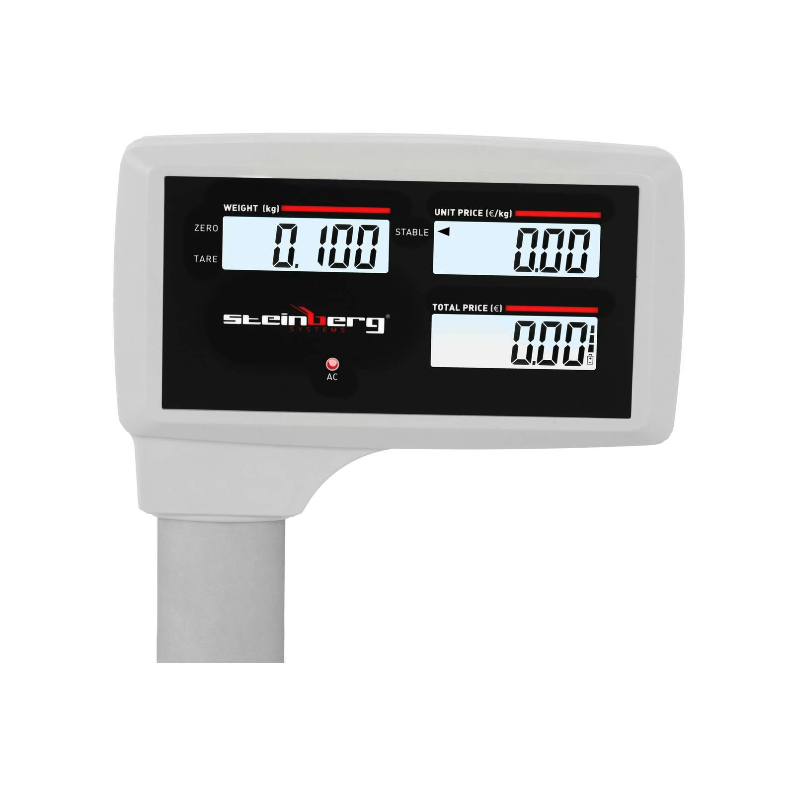 Balance Plateforme - 60 Kg / 0,01 Kg - 300 X 400 X 104 Mm - Kg / Lb