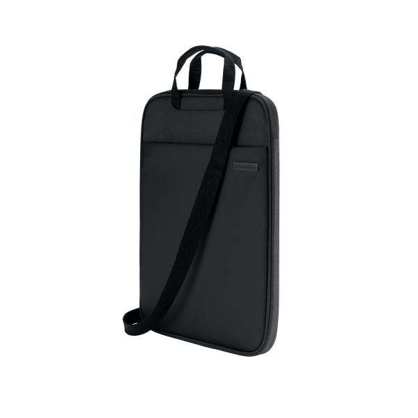 Funda Kensington Eco-Friendly vertical con asas para portátil 14, negro