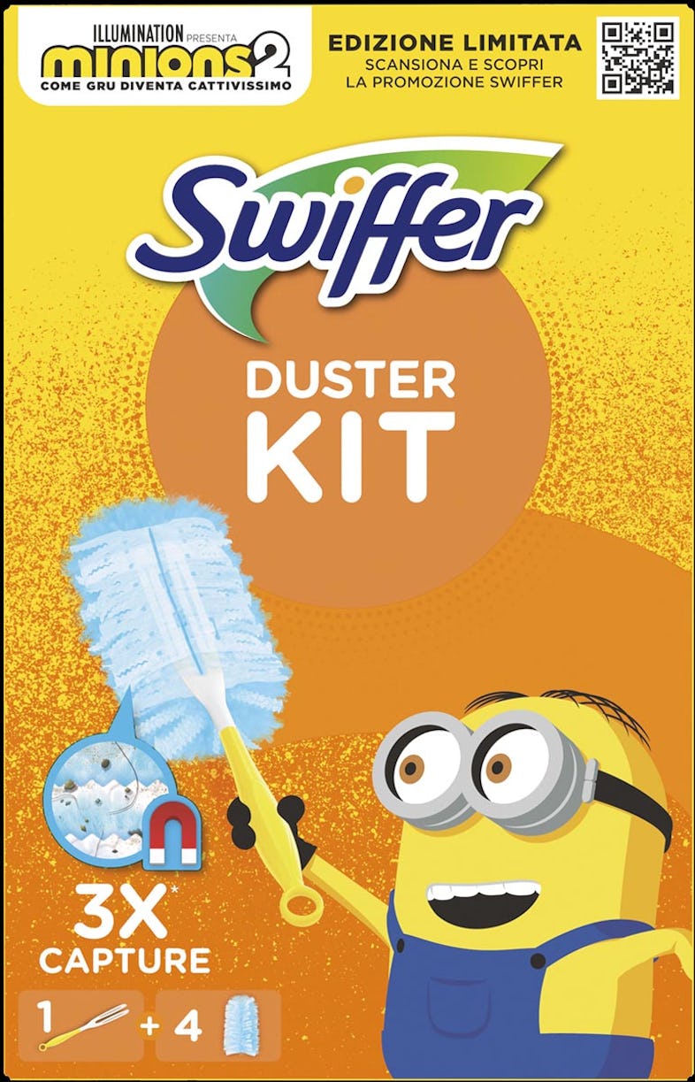 Kit piumino Duster (1 manico + 4 piumini) SWIFFER