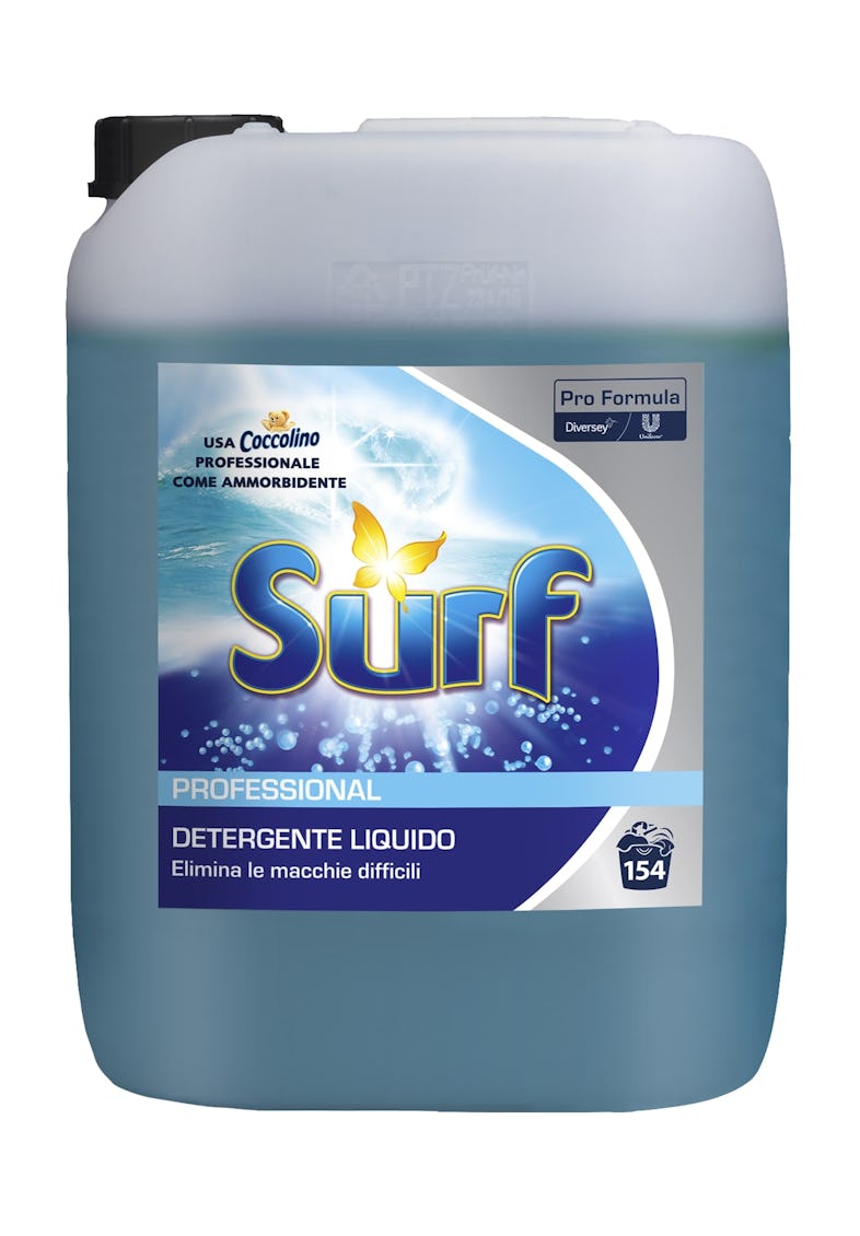 Surf Detersivo Lavatrice Liquido Concentrato Professionale 10L