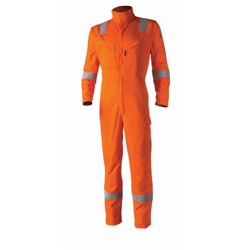 Coverguard Combinaison orange ignifugée multi risques FUJI Orange