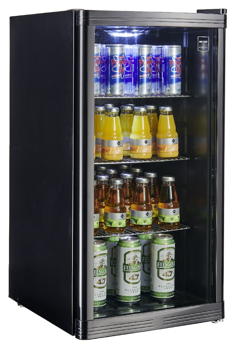 Glastür Mini Kühler Kühlschrank für Bier und Getränke