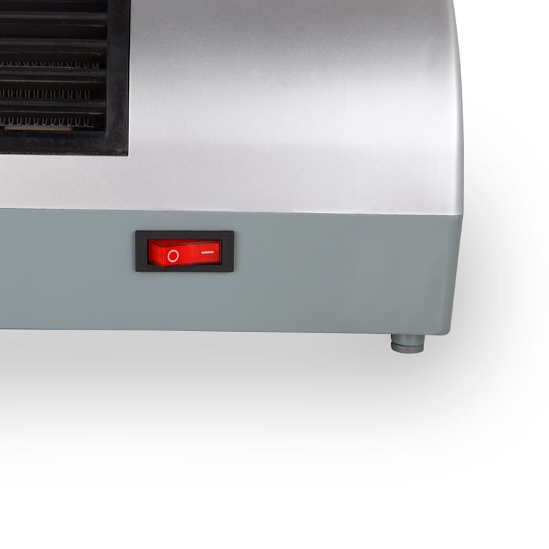 Calefactor cerámico de pared split Orbegozo. Especial baño (IP 22). Dos  potencias: 1000-2000W. Modo ventilador