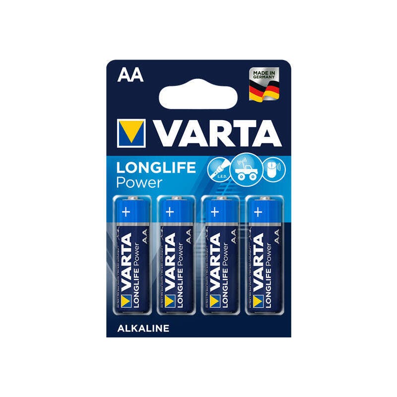 Varta Longlife Power Aa Batterie Lr06 (Großpackung 40 Einheiten) 6 x 5