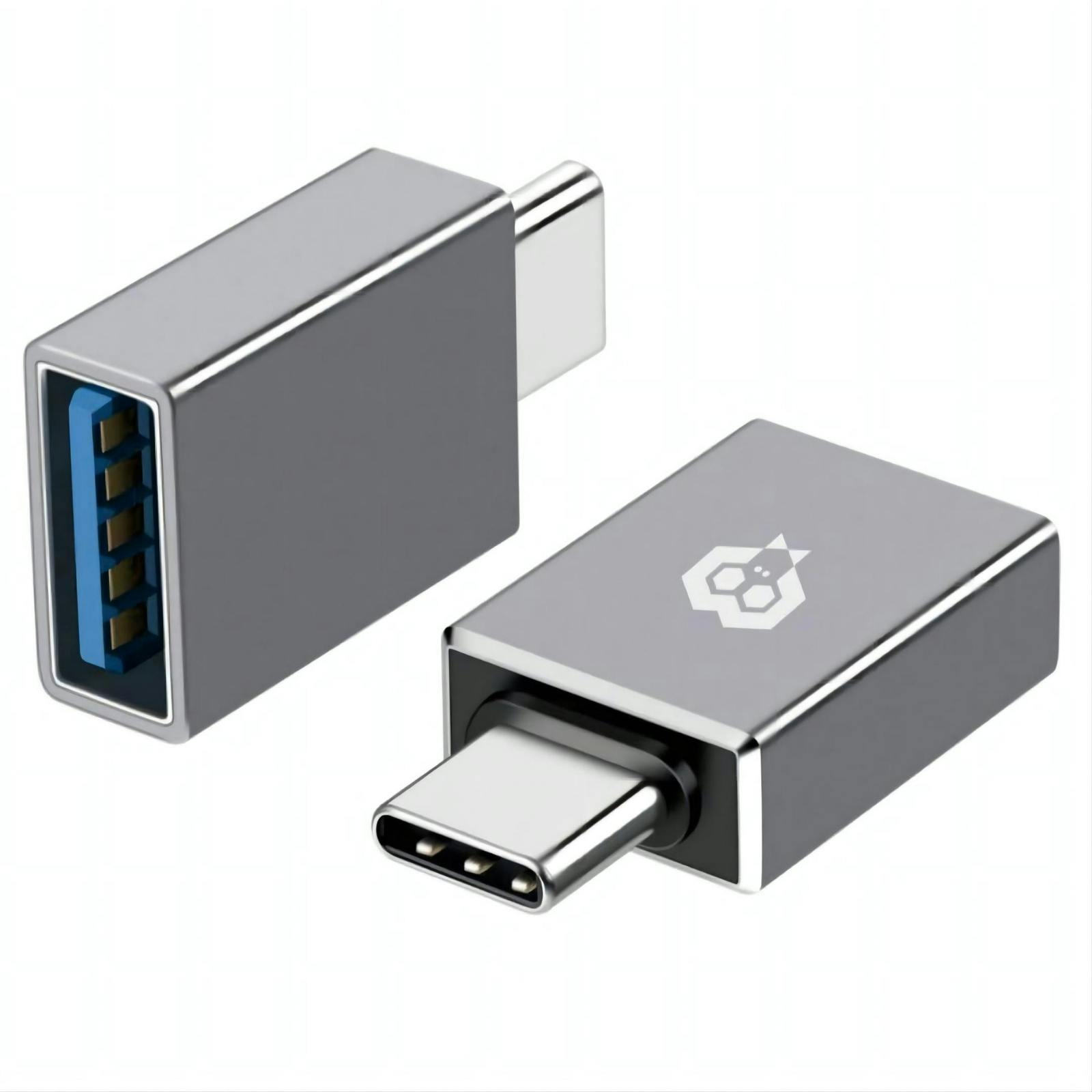 MonkeyTEC USBC auf USB 3.0 Adapter für Macbook, iPhone, iPad, Android