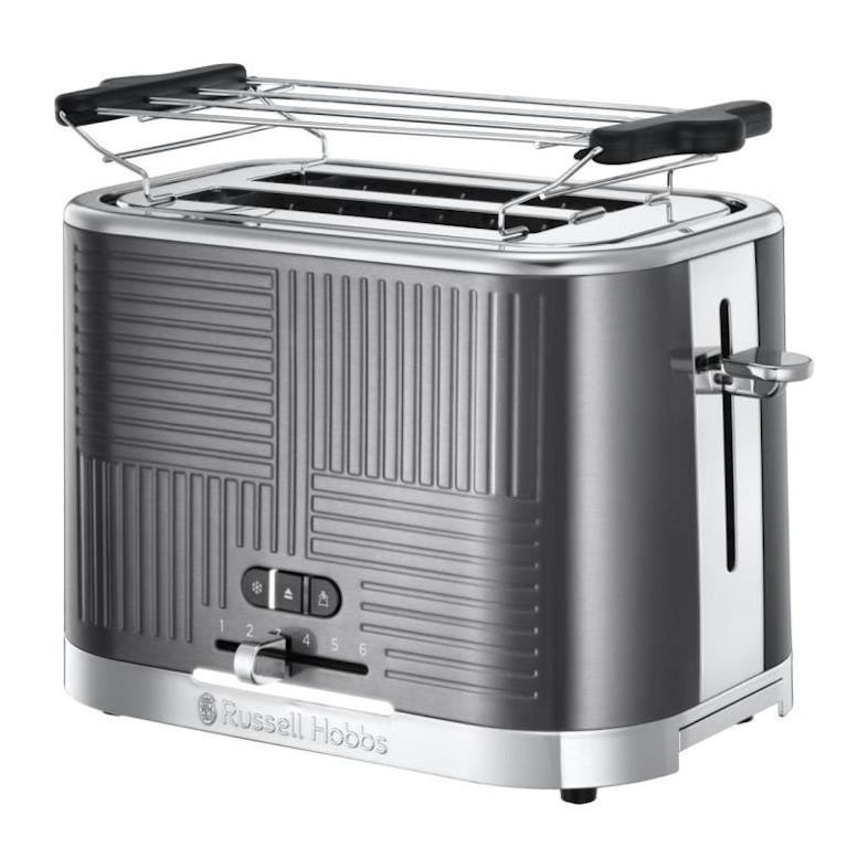 Russell Hobbs Grille pain [Pour 2 tranches] Colours Plus Inox