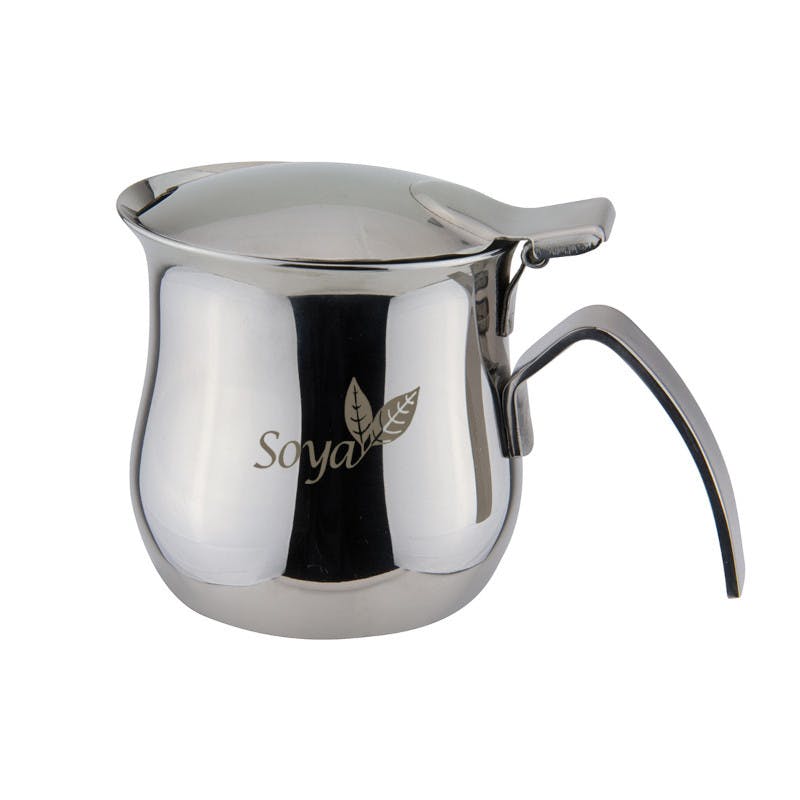 ILSA Caffettiera Omnia in acciaio inox 18/10 con logo soya tazza 1