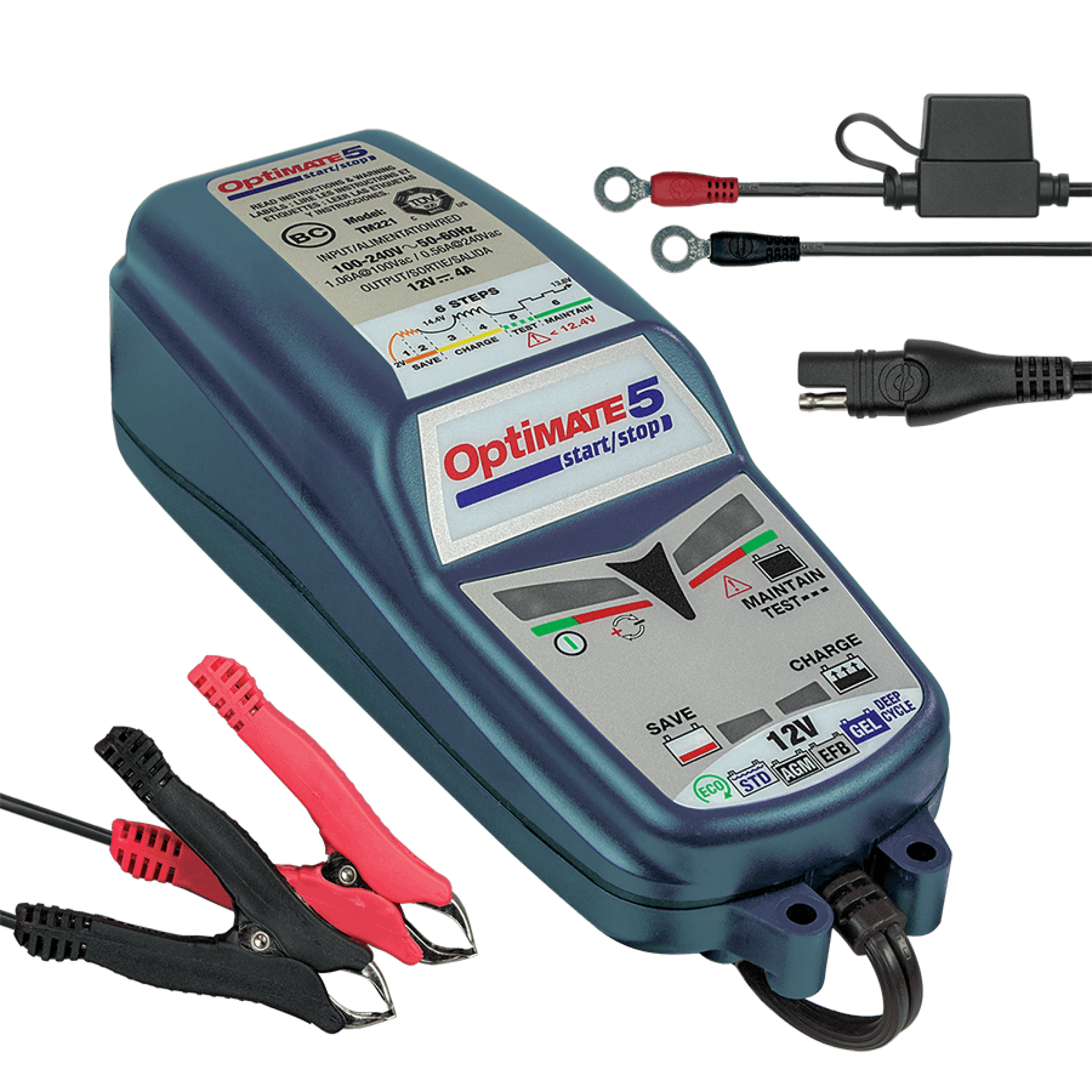 MSW Auto Batterieladegerät Kfz Pkw Ladegerät Autobatterie 20 - 85