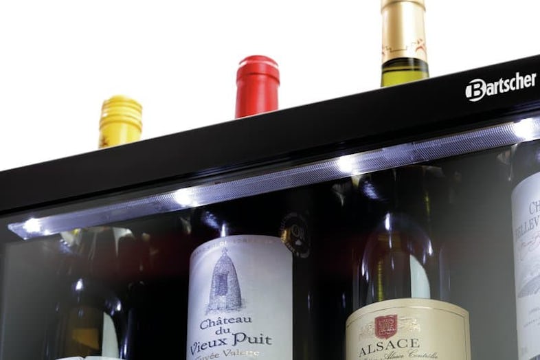 Botellero estante de vino para 16 botellas HOMCOM 55x30x80 cm blanco
