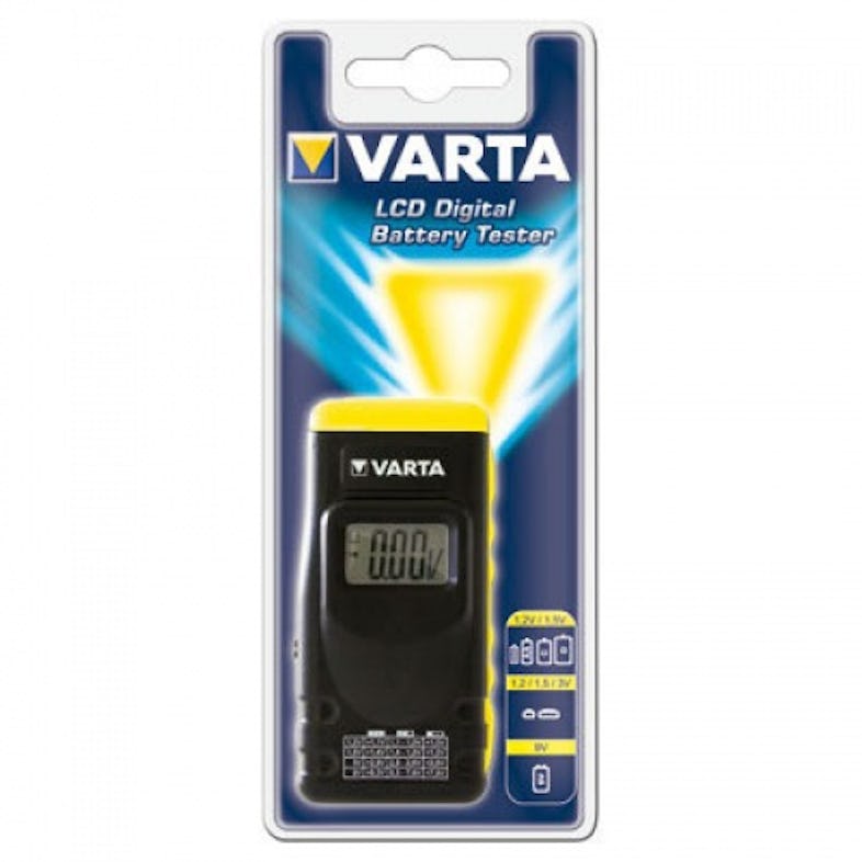 Varta BT Battery Tester LCD Digital - Blister pack de 1