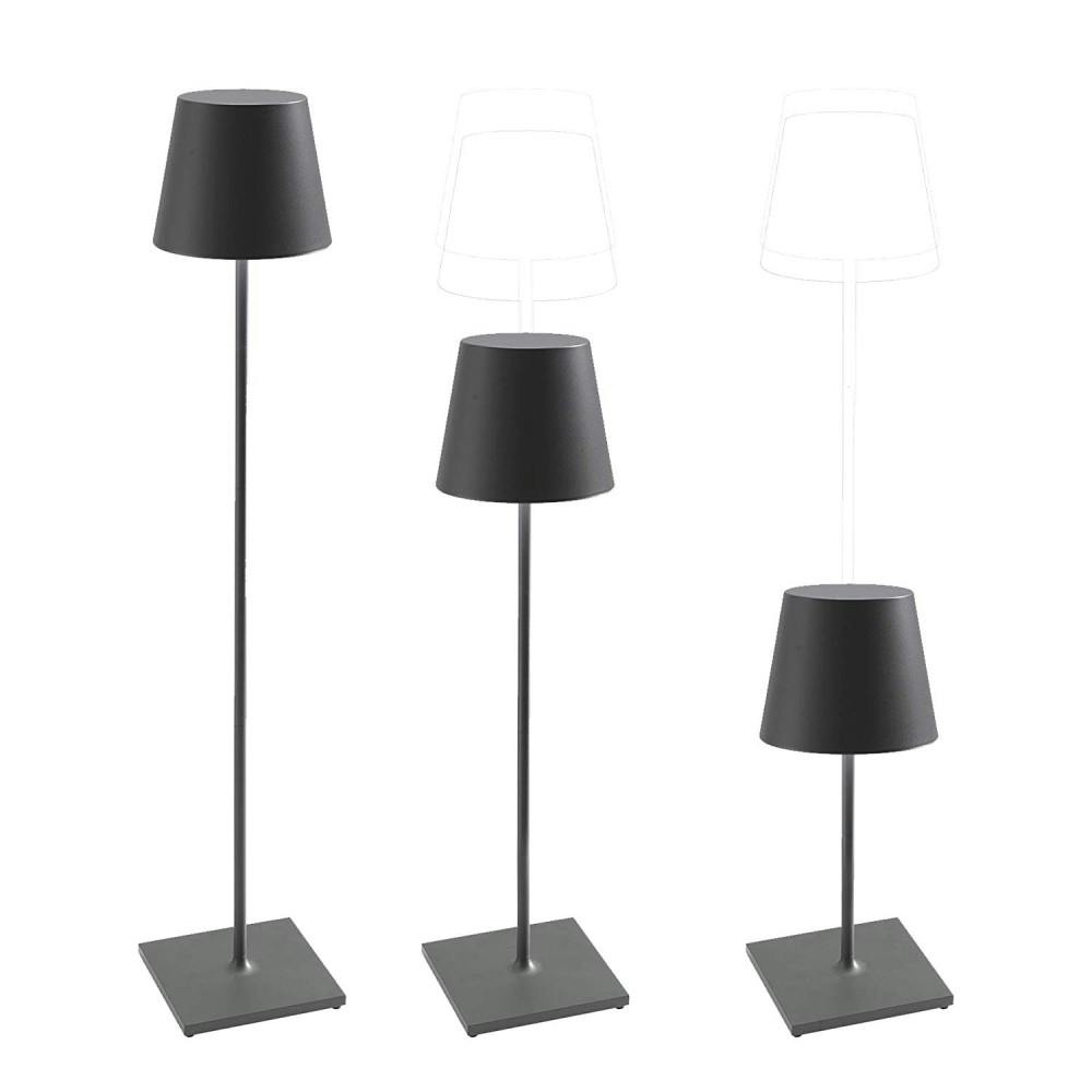 Lampada a led Poldina Pro XXL Bianca ricaricabile e dimmerabile 150cm