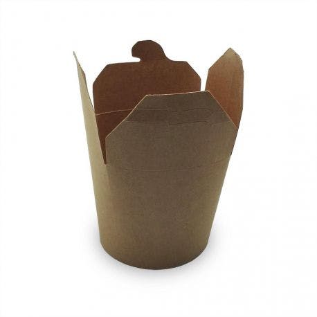 Envases multifood Línea Take Away Full Kraft 750ml (500 uds) Makro