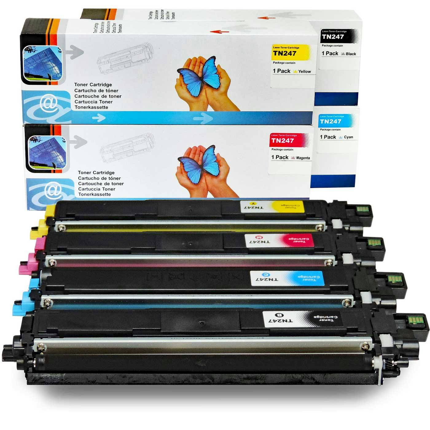 XXL Toner for Brother TN247 MFC-L 3710CW HL-L 3230CDW HL-L 3280CDW DCP-L  3550CDW