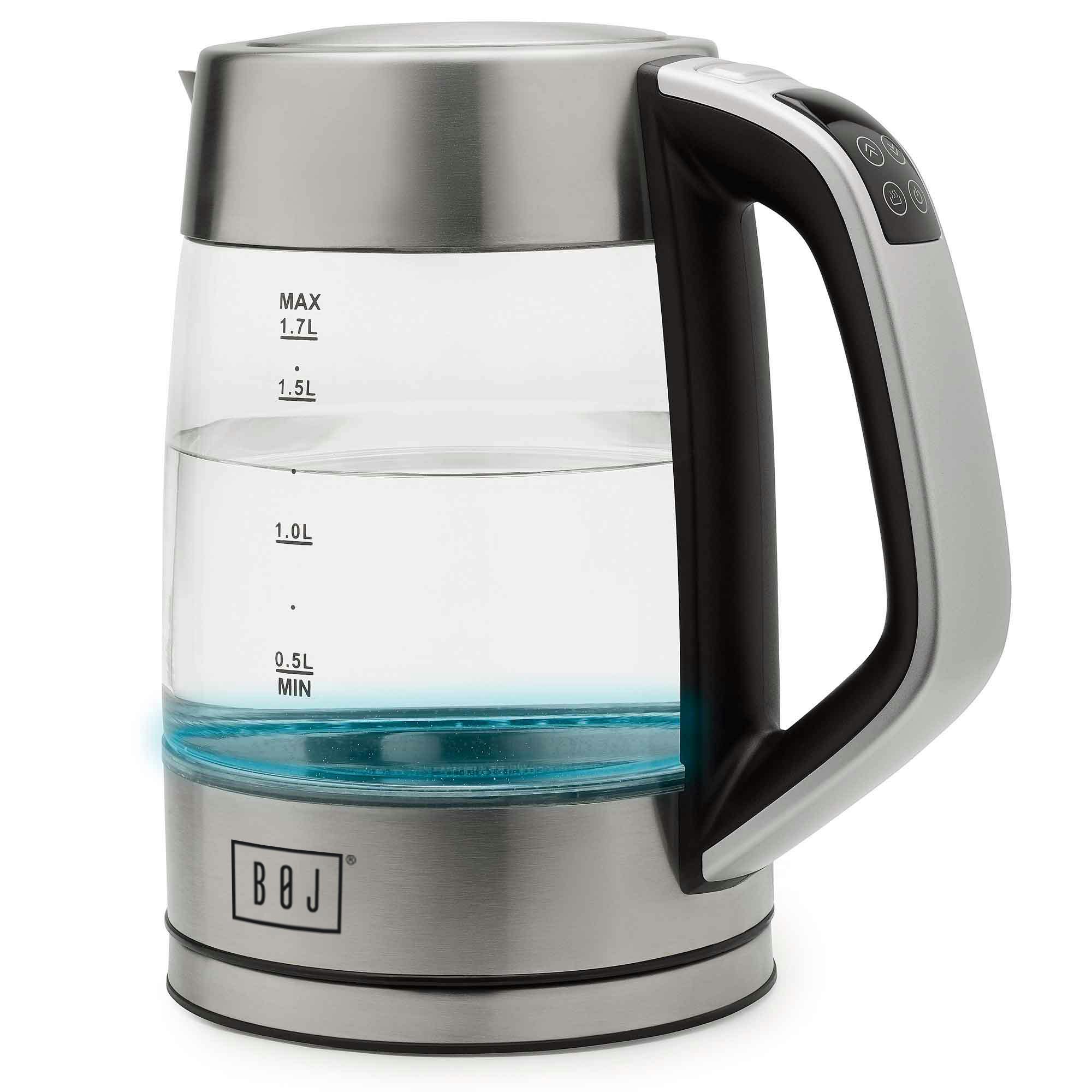 SEVERIN Hervidor Digital de Cristal de Té/Agua, con Regulador de Temperatura,  Para 1,7 L