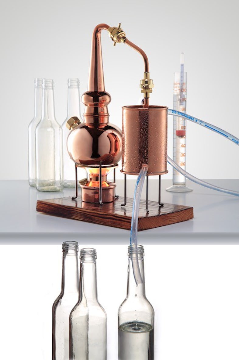 CopperGarden®` Whisky-Destille 2 Liter Supreme Qualität