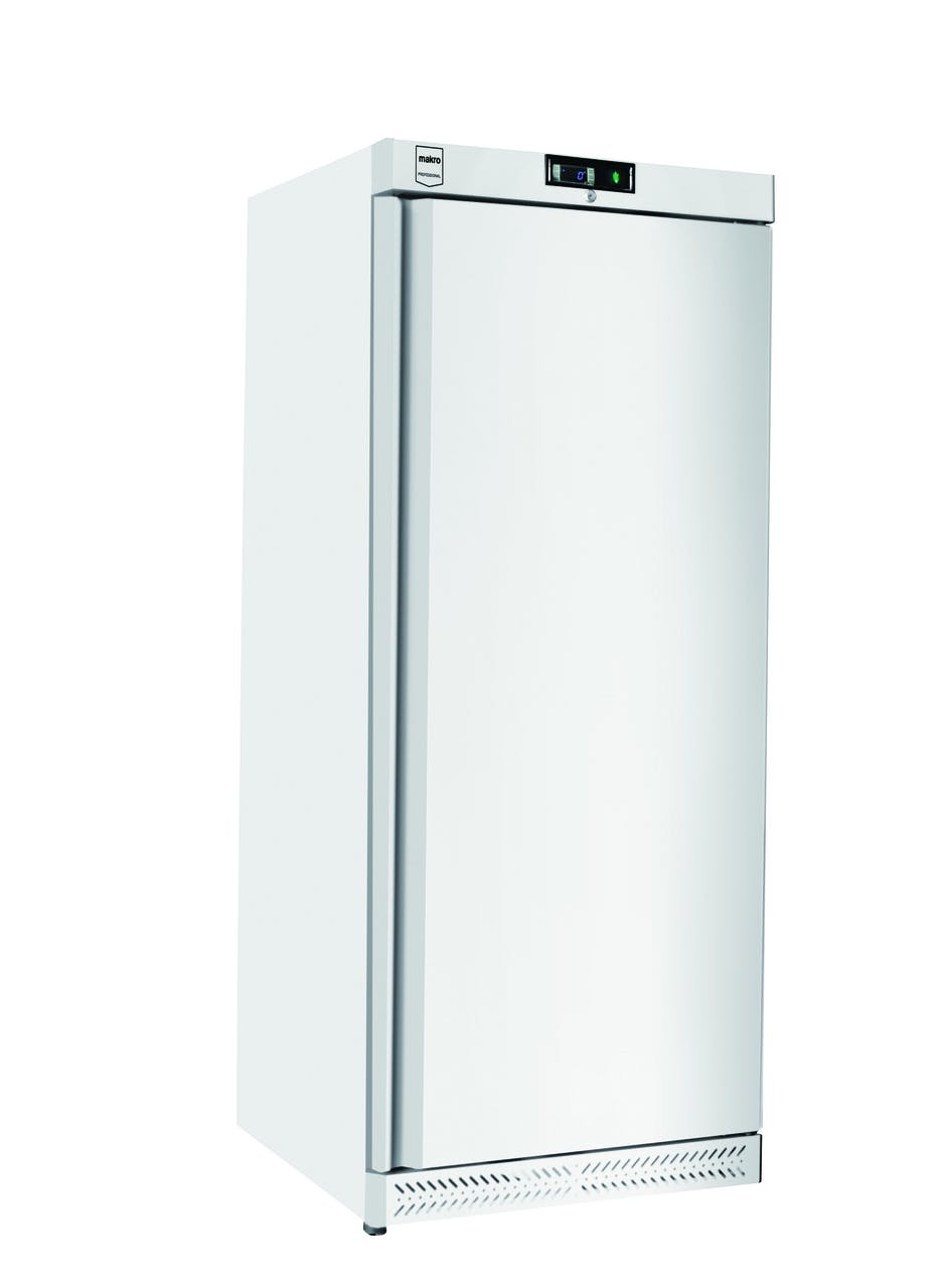 Kwade trouw Aantrekkelijk zijn aantrekkelijk smeren METRO Professional koelkast GRE6600, aluminium, 77,5 x 72 x 193 cm, 380 l,  luchtkoeling, 300 W, geschikt voor GN1/1, met slot, wit | MAKRO Webshop