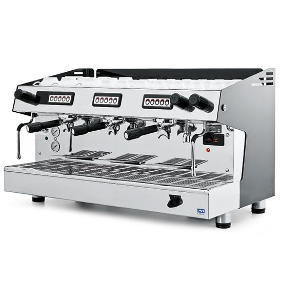 gesloten Tol Bevoorrecht Espressomachine | RVS | Automatisch | 5.2kW | 3 Groepen | 875x563x530(h)mm  | MAKRO Webshop