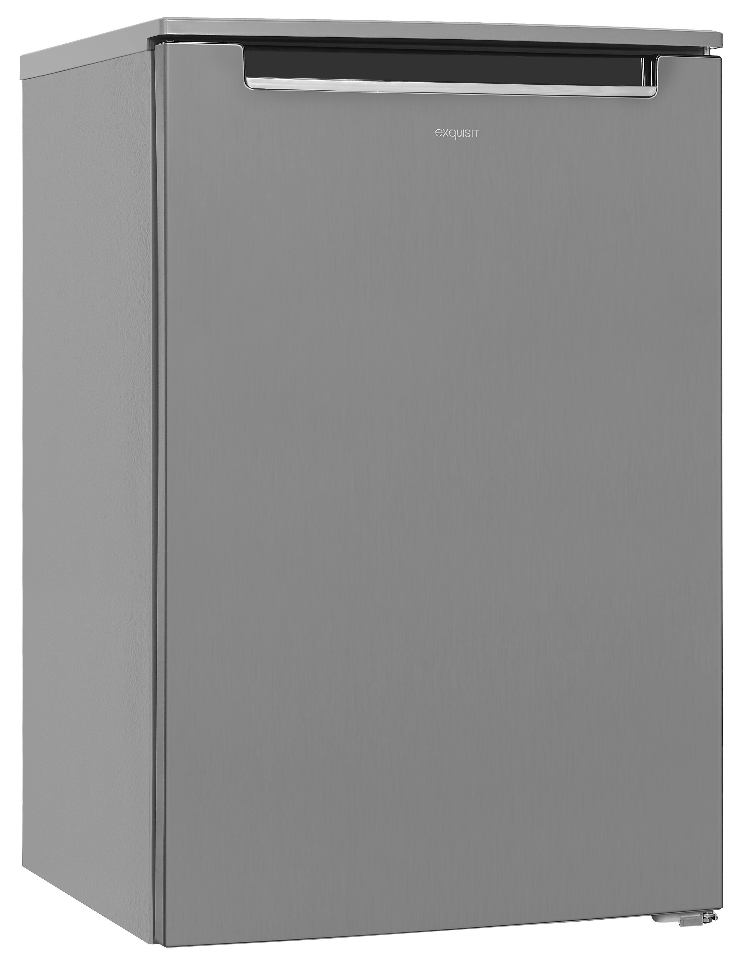 Exquisit Kühlschrank KS15-4-E-040D inoxlook | l | | Edelstahloptik Marktplatz METRO 116 Nutzinhalt