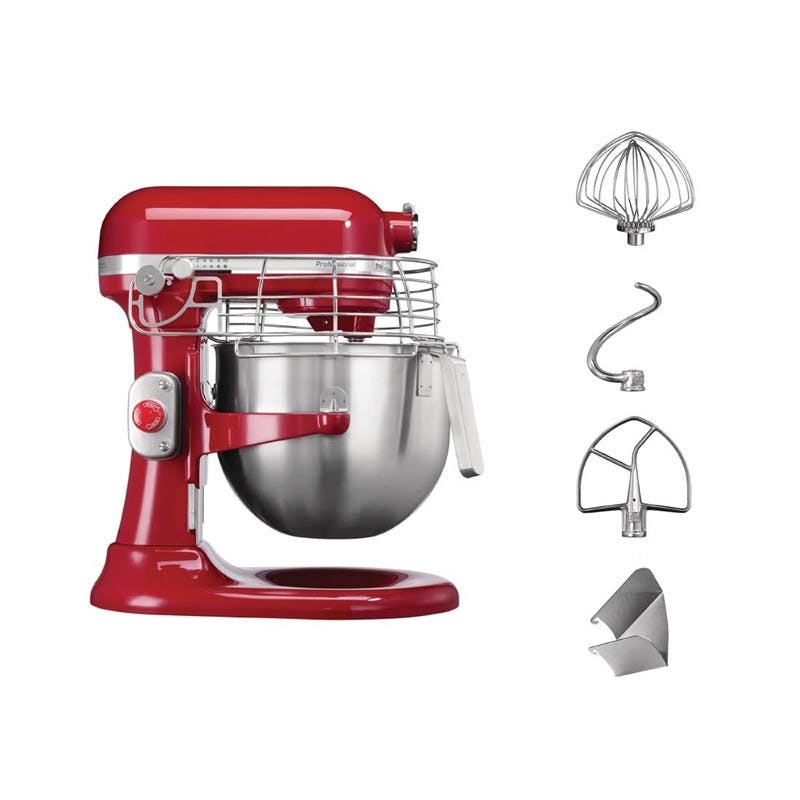 KitchenAid レッド Robot da cucina professionale KitchenAid in rosso con capacità di