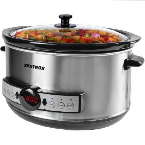 4,5 Liter Digitaler Slow Cooker mit Timer Syntrox Germany METRO