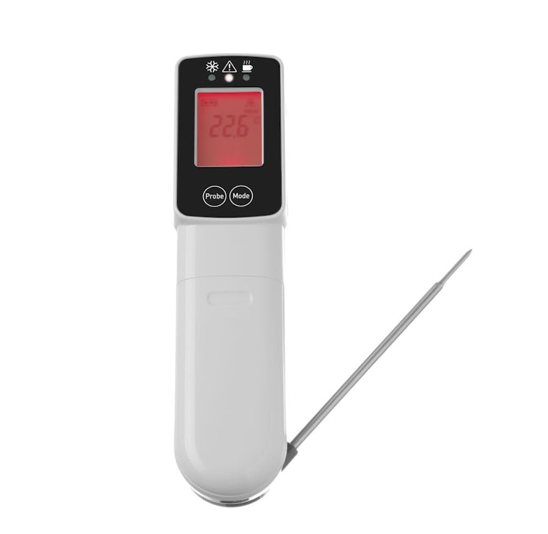 Termometro a infrarossi con sonda HACCP, HENDI, 39x53x(H)158mm