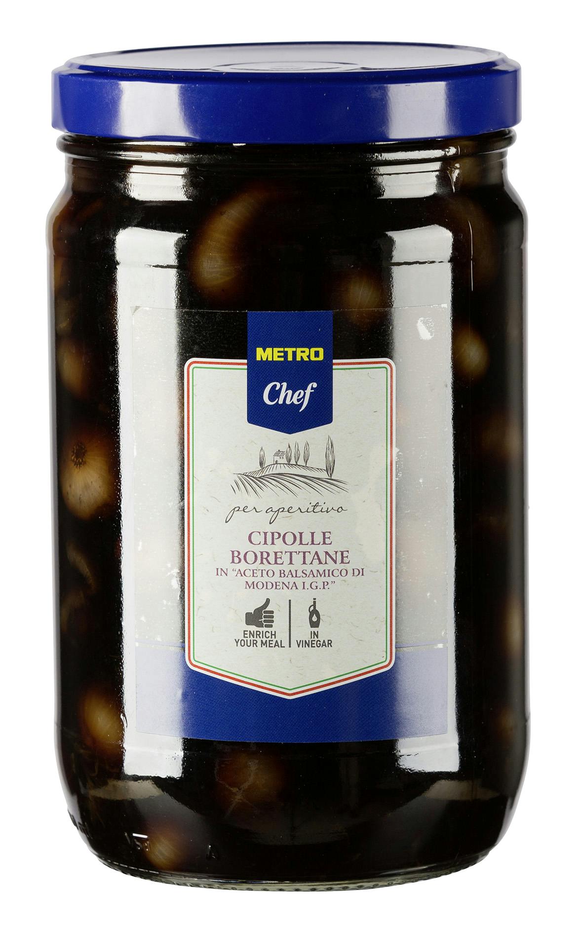 METRO Chef Borettane Zwiebeln In Balsamico-Essig (1 Kg) | METRO