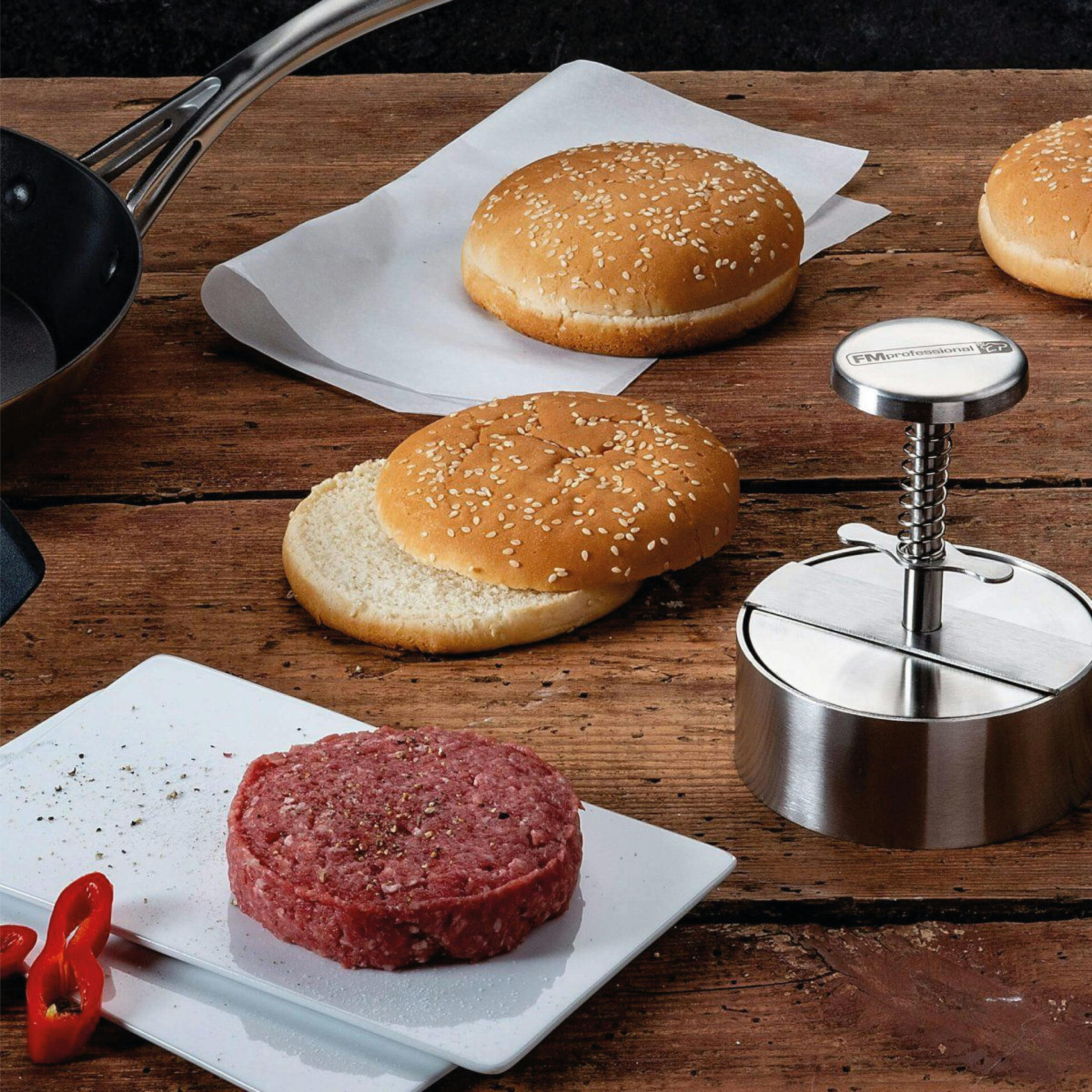 Pressa per hamburger Gastro-Inox 100 grammi 505601 favorevole acquista  online: vasta gamma di prezzi convenienti