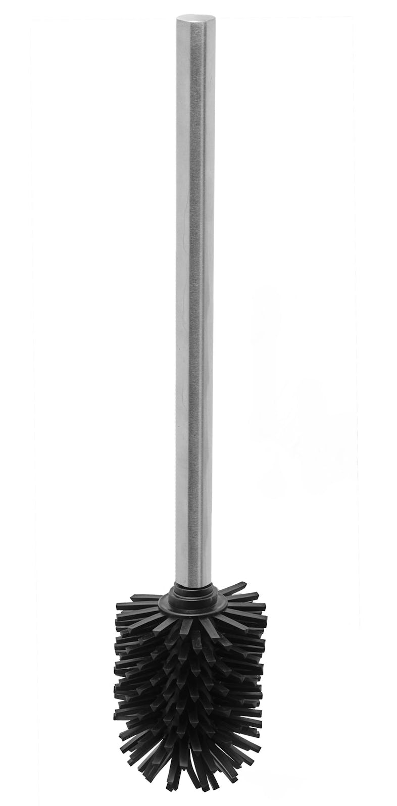 AMARE Luxus Silikon METRO Wandhalterung 11,5 cm x belüftet Edelstahl/Glas, WC-Bürste 37,5 9 Marktplatz x mit 
