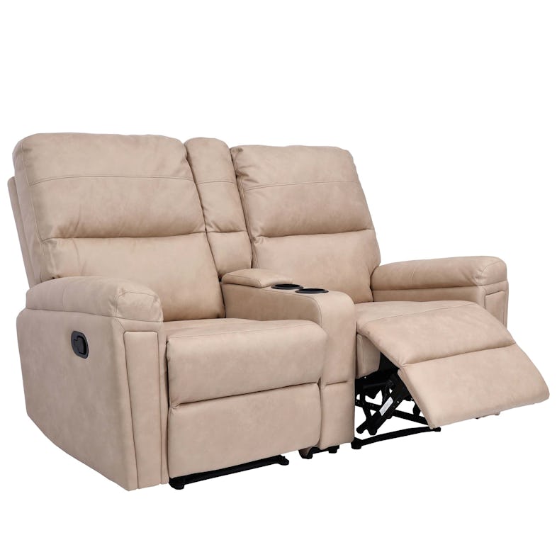 2er Kinosessel HWC-K17, Relaxsessel Fernsehsessel Sofa