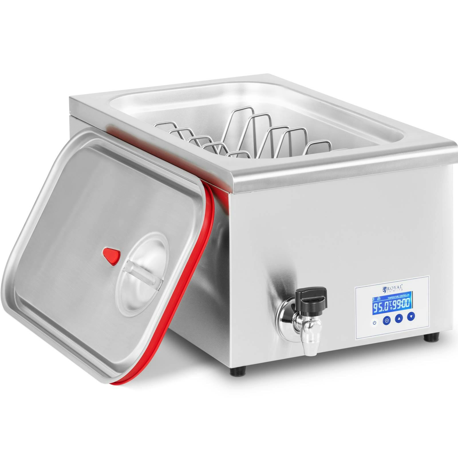 Royal Catering Sous-vide fornuis - 700 W - 30-95 ° C - 24 l - LCD | Makro