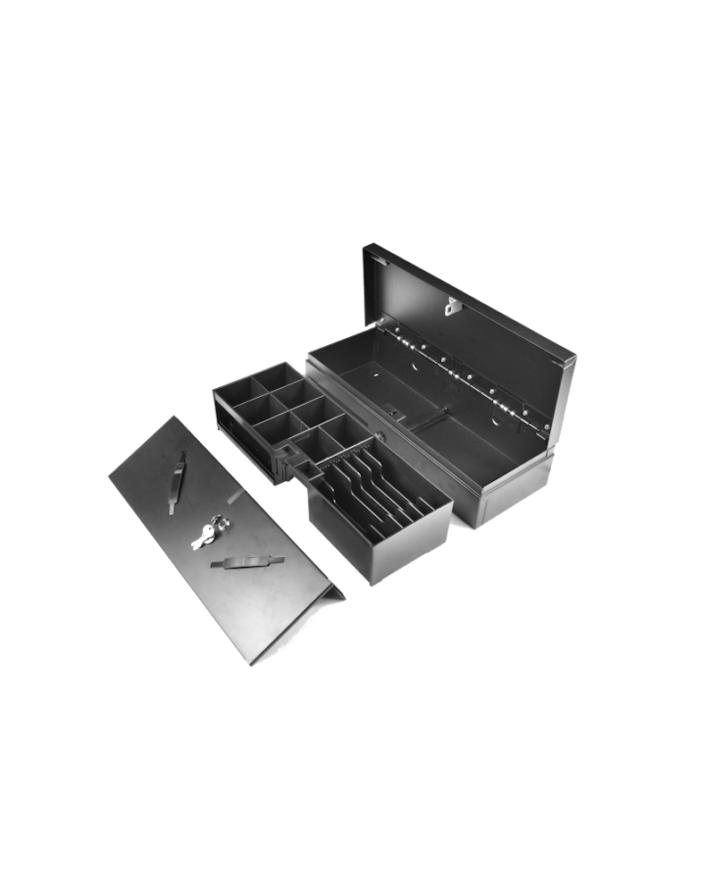 Cajón portamonedas automatico - electrico Geon Blanco (41 x 41 cm