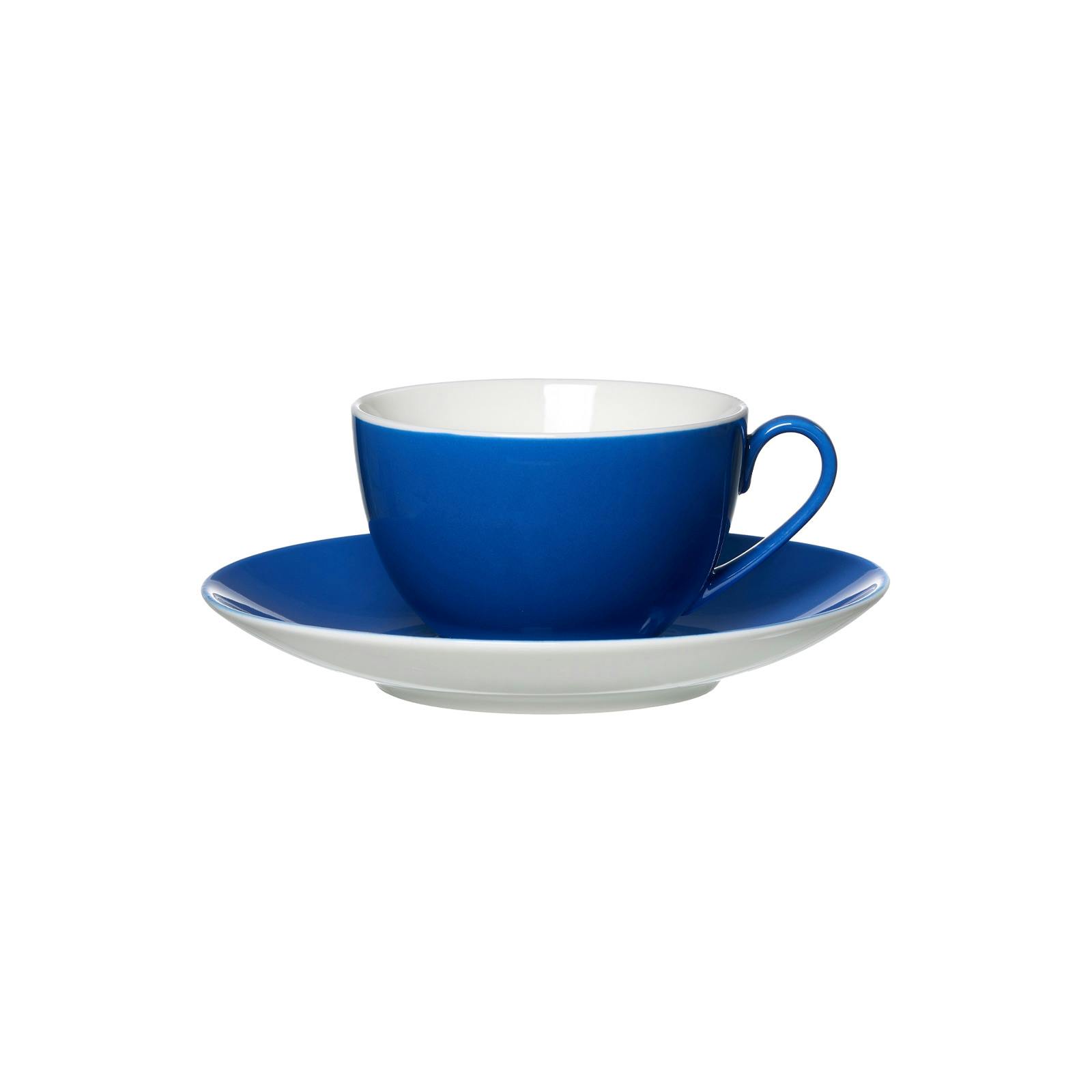 Ritzenhoff & Breker DOPPIO Kaffeetasse Mit Untertasse 200 Ml Indigo ...